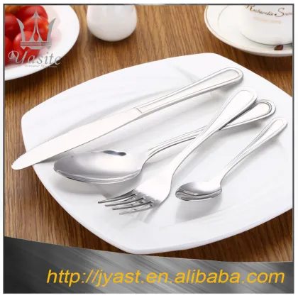 High quality eco-friendly western 18 10 stainless steel flatware sets