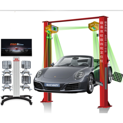 5D Wheel Aligner with Touch Screen