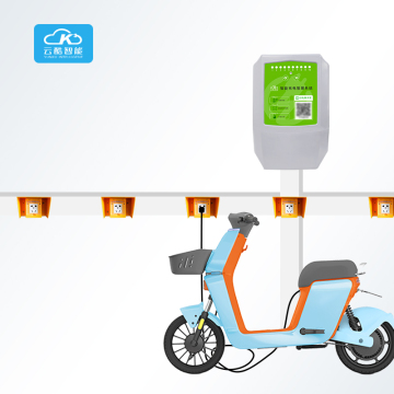 Centralized 10-Channel Charging Stations for Electric Bikes