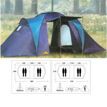 two room tunnel tents