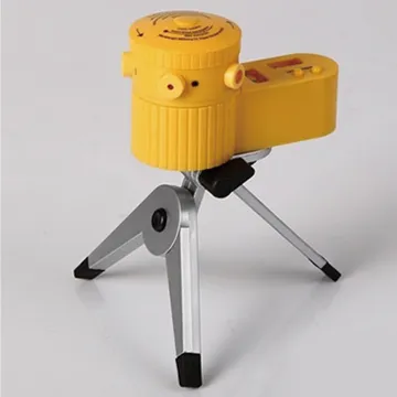 Multifunction Cross Laser Level Leveler Vertical Horizontal Line Tool With Tripod Yellow