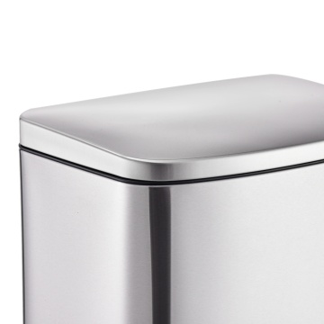 Stainless steel household Rectangle trash cans