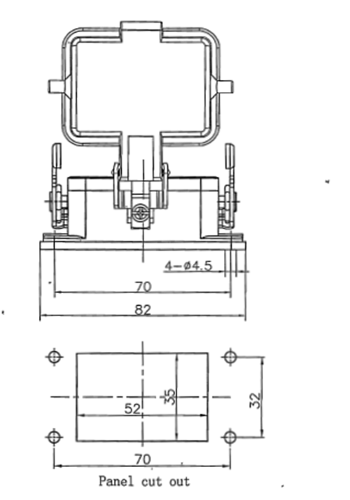 Metal Connector Single Lever Heavy Housing