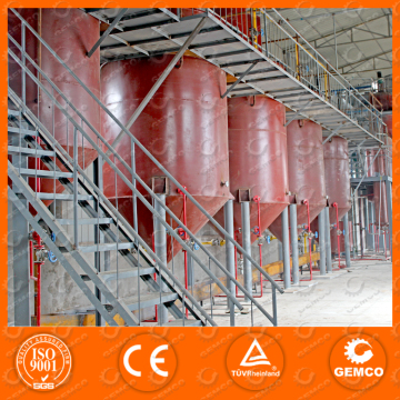 cottonseed oil crude oil refinery plant