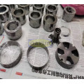 Cemented carbide pump plungers and mechanical seal rings