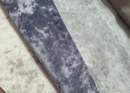 Elegant Ice Flower Velvet Fabric for Home Textiles
