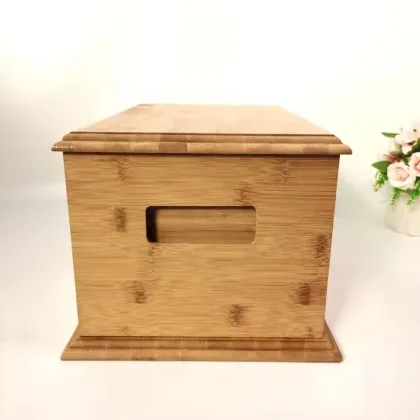 Sustainable Bamboo Pet Caskets & Urns - Custom Factory FOB Wood Products