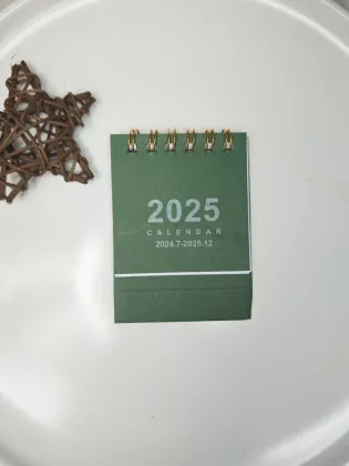 2025 Mini Coil Small Desktop Calendar