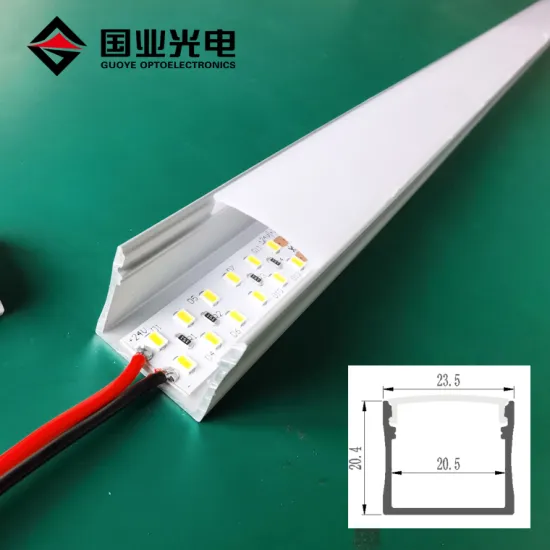 Customization 2835 SMD Brightness Surface Mounted Aluminum Profile Wardrobe Under Cabinet LED Light
