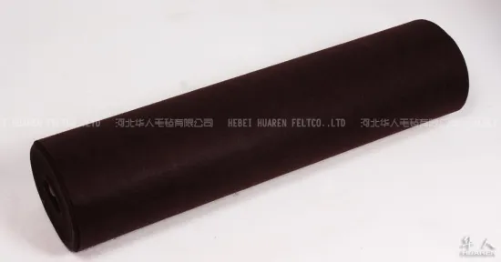 black felt 1mm thick