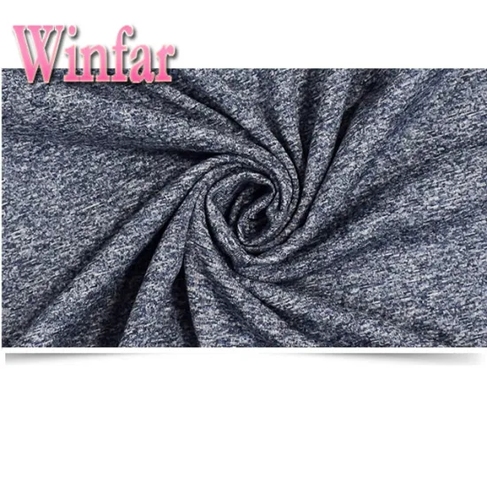 Knit Jersey 5% Spandex 95% Polyester Cation Fabric