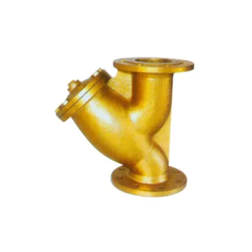 Brass flanged strainers