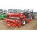 No till disc wheat seeder with precision drilling