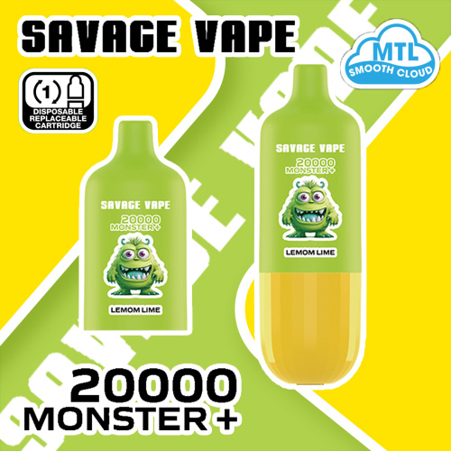 Savage Monster +20000 พัฟแบบใช้แล้วทิ้ง