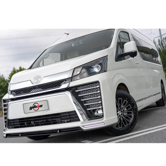 High Quality Front Body Kit with Bumper Fit for HIACE 200 Series 2019-2021