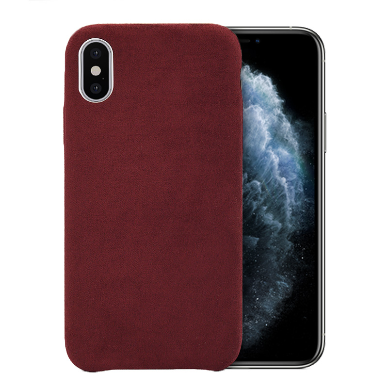 Anpassat Pu-läderfodral för iPhone Xr