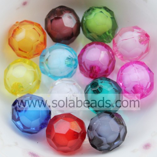 Les plus chaudes perles de Swarovski imitation boule ronde en plastique de 12 mm