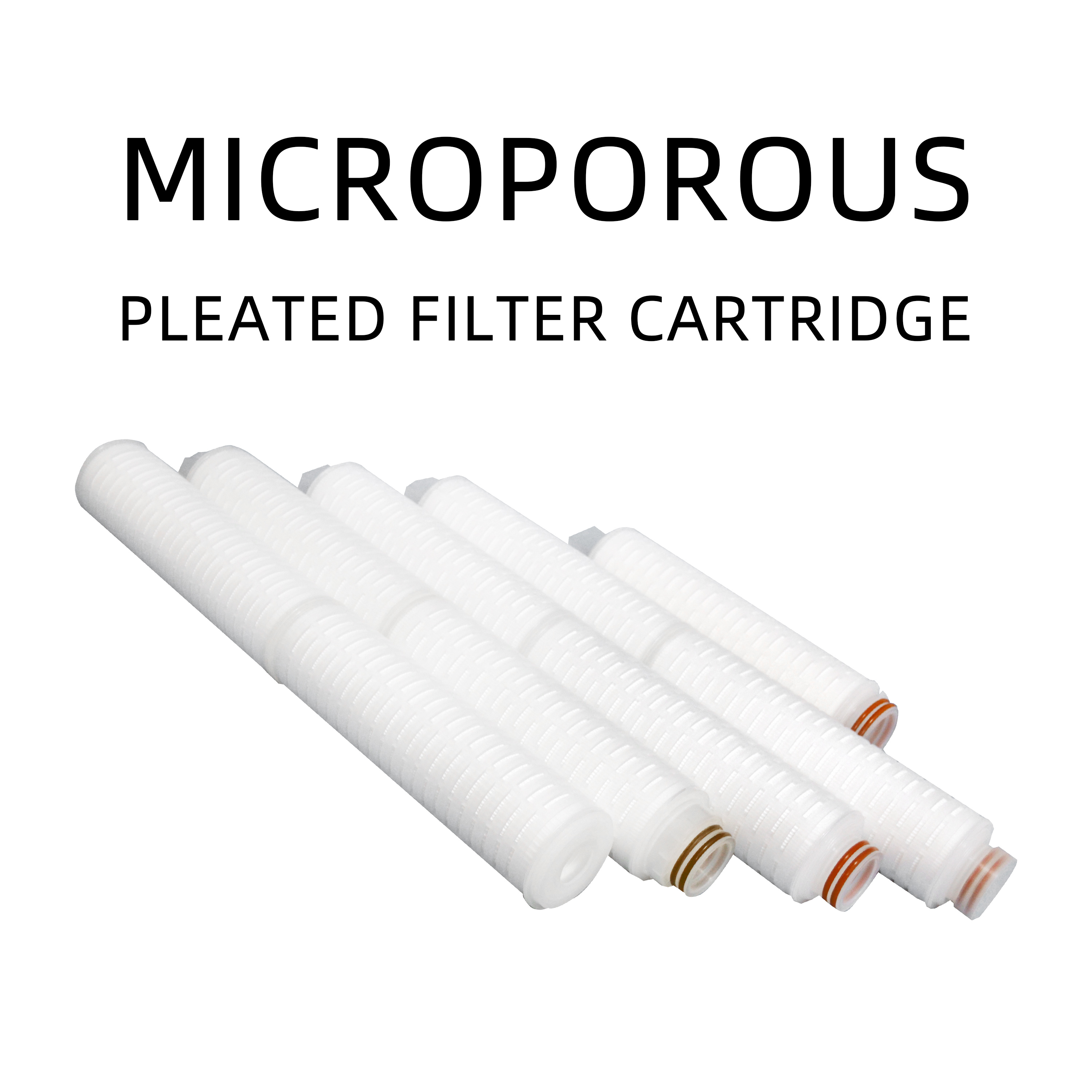 7.microporous pleated filter cartridge