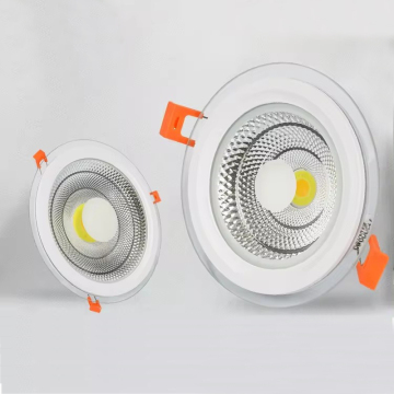 Tricolor Dimmable Round LED Downlights for Hotel and Home Indoor Lighting