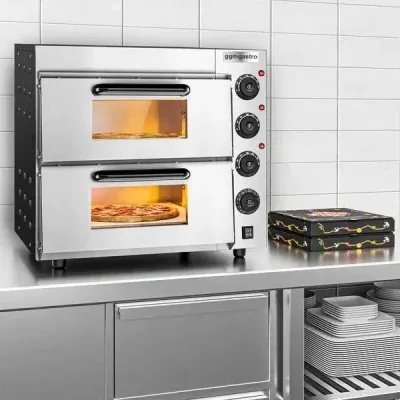 Commercial Kitchen Appliances Electric Manual Pizza Oven