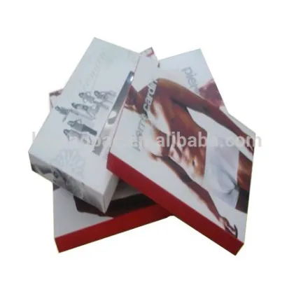 Popular luxury underwear paper box