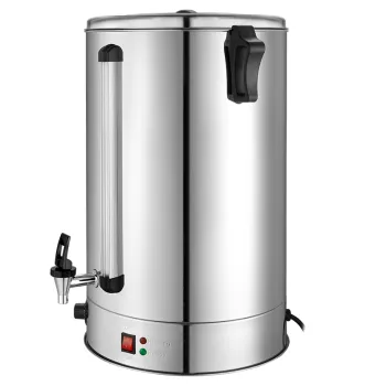 Electric Turkish Samovar Catering Kettle - Double Wall Stainless Steel 2200W
