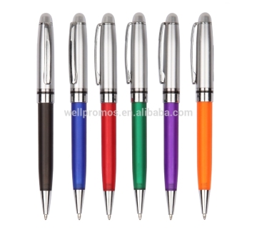 Metal clip good quality ballpoint pen