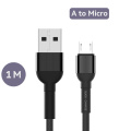 Großhandel PP Garn geflochtene Mikro -USB -Kabel