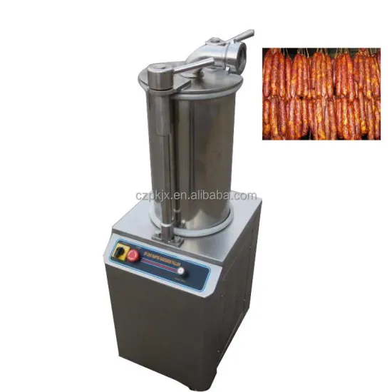 Electric Hydraulic Automatic Sausage Making Stuffer Machine