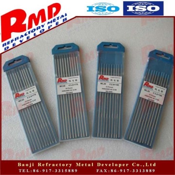 Tungsten electrode