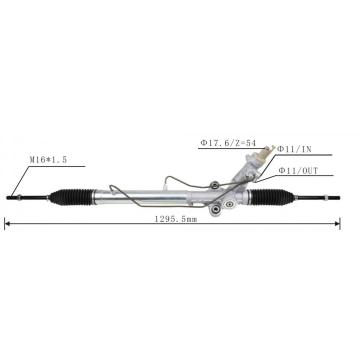 hydraulic power steering rack for Mercedes-Benz 639