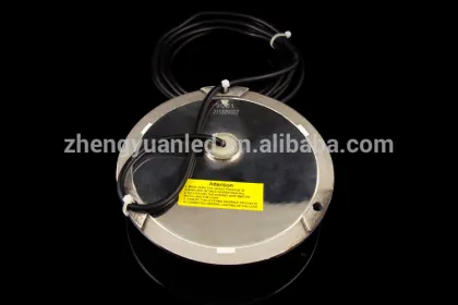 R/G/B/Y/W multicolor 27w stainless steel underwater boat light