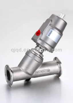 2/2 way piston actuated valve-angle seat valve ,steam angle seat valve