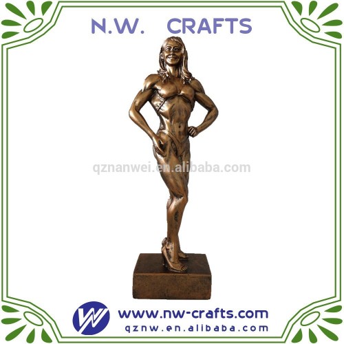 2015 Resin bodybuilding trophy