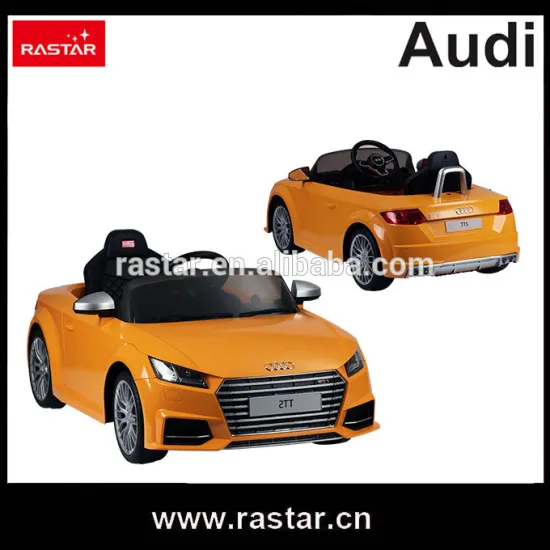 Rastar 2016 hot sale Audi TTS licensed have seat ride on car