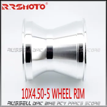 10x4.50-5 5 inch go kart wheel rim GO kart Off-Road Aluminum front wheel