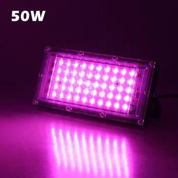 Professional Indoor Garden LED Grow Light: 50W to 100W Full Spectrum Plant Lamp with Flexible Clip and Head Holder