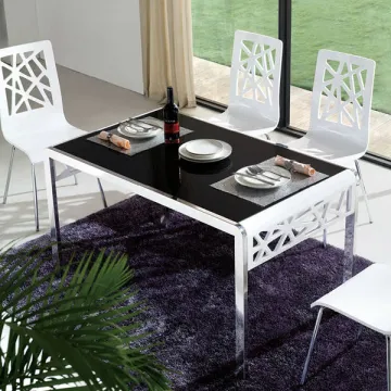 Stainless Steel Modern Dining Table Living Room Table CT-130