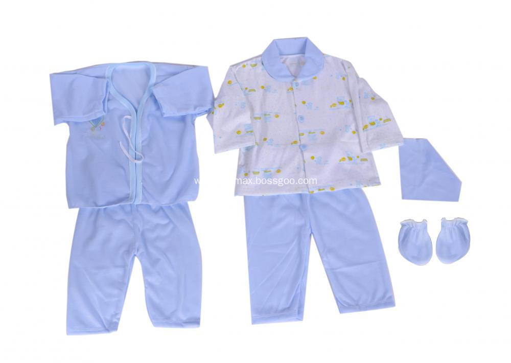 5 Pcs Economic Newborn Baby Clothes Gift Sets