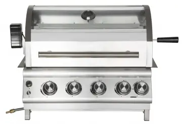 4 Burner Stainless Steel Built-In Gas Barbecue Grill