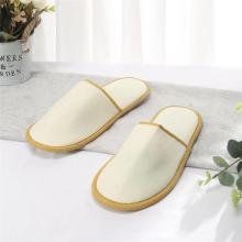 Washable Embroidered Hotel Slippers