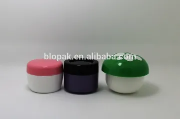 empty cosmetic double wall 25ml plastic jar