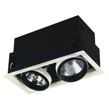 High Quality Recessed Down Light , two heads with CDM-TC