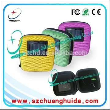 cool stype mini colourful solar energy travel bags,hard carrying case