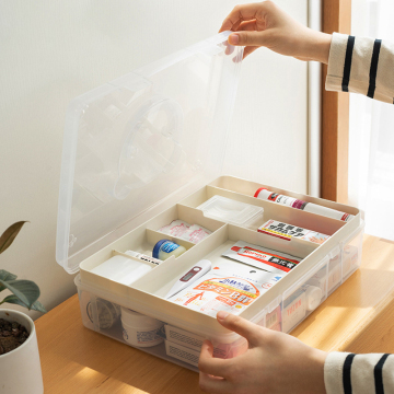 Children's Small Medicine Box: Home Medicine Kit for Medicine Classification