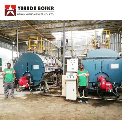 300 bhp Industrial Diesel Fired Steam Boiler