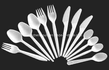 Plastic Spoon/Fork/Knife Injection Mould in China