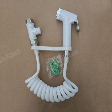 Wall-Mounted Cold Shower Faucets with Hand-Held Bidet Spray Gun Bathroom Accessories