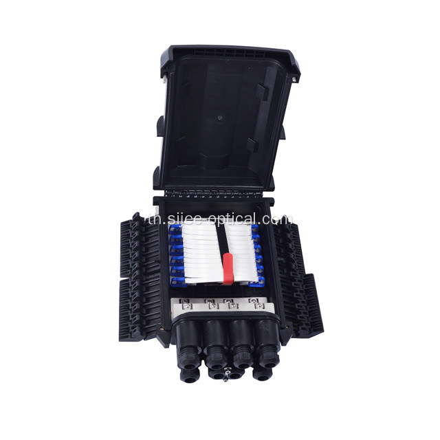 288 แกนหลักประกบกันน้ำไฟเบอร์ออปติคอลปิดประเภทแนวนอน Ip68