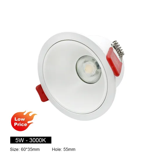 Adjustable Dimmable COB LED Downlight for Hotels and Ceilings